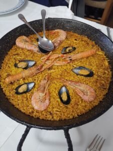 valencia, paella, food, rice, spain, mediterranean, yummy, shrimp